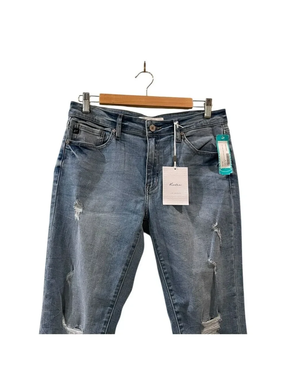 KanCan Brenda Women’s Roll Cuffed Cropped Skinny Jean Size: 10 NWT